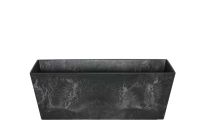 Balcony planter Ella black D55x17 H17