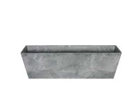 Balcony planter Ella grey D55x17 H17