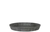 Saucer Claire black D22 H3