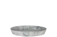 Saucer Claire grey D22 H3