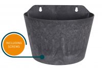 Wallhanger Claire black D24x16 H18