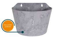 Wallhanger Claire grey D24x16 H18