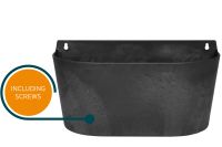 Wallhanger Claire black D38x17 H20