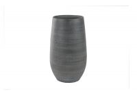 Pot tall Esra graphite D18 H30