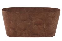 Balcony planter Claire oak D38x16 H17