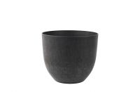 Pot Bola black D28 H24