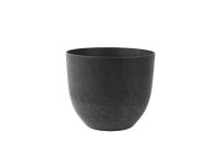 Pot Bola black D28 H24