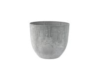 Pot Bola grey D28 H24