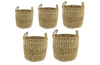 Pot set of 5 Joris natural D42 H36