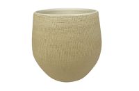 Pot Ryan shiny sand D31 H28