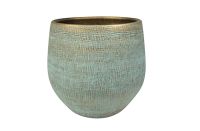 Pot Ryan shiny blue D31 H28