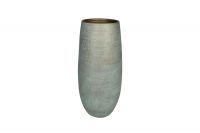 Pot tall Ryan shiny blue D31 H68