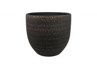 Pot Rinca shiny black D29 H26