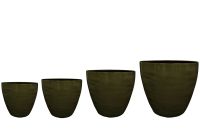 Pot set of 4 Alisa moss D39 H34