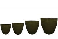 Pot set of 4 Alisa moss D39 H34