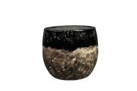 Pot Lindy black D19 H16