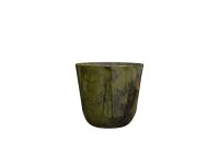 Pot Palermo marble green D19 H17