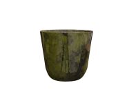 Pot Palermo marble green D23 H22