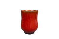 Pot tall Nolan red D14 H18
