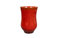 Pot tall Nolan red D14 H23