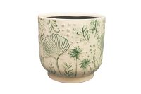 Pot Emilia green D19 H18