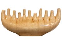 Vase Nine caramel D43x14 H20