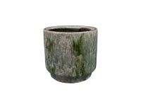 Pot Julian moss green D19 H17