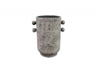 Pot tall Sophie stone D14 H21