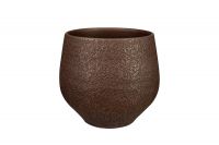 Pot Norell velvet brown D27 H25