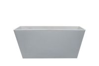 Balcony planter Ella cloudy D37x17 H17