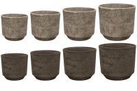 Pallet pot set of 4 Ethan 27pc colour D114 H110 2 assorted 