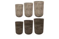 Pallet pot set of 3 Ethan colour D114 H75 2 assorted