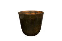 Pot Palermo marble brown D27 H25