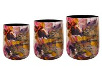 Pot set of 3 Sweet magnolia D58 H78