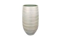 Pot tall Joyce shiny olive D27 H50