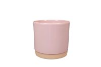 Pot Saske pastelroze D16 H15