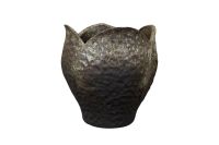 Pot tall Tula moss green D19 H20