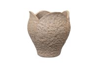 Pot tall Tula off white D19 H20