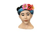 Bust Lady floral D13x12 H18