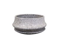Bowl+saucer Riki stone D20 H10