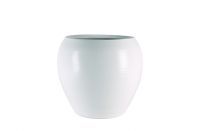 Pot Cresta pure white D28 H25