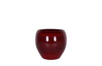 Pot Cresta deep red D17 H13