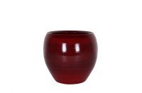 Pot Cresta deep red D22 H20
