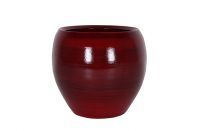 Pot Cresta deep red D33 H28
