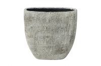 Planter Anne white earth D32x14 H30