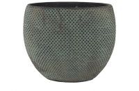 Planter Fay blue gold D36x20 H29