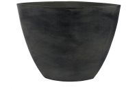 Planter Esra graphite D46x18 H35