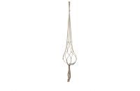 Flowerpot hanger Macrame brown D2 H120
