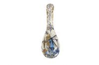 Spoon XL Tulips blue gold D25x9 H3