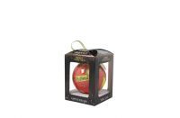 Giftbox ball Colorful tulips pink D15 H20